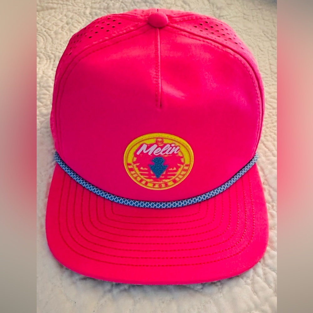 Melin Hat. Never worn. Neon Pink. Women’s Men’s